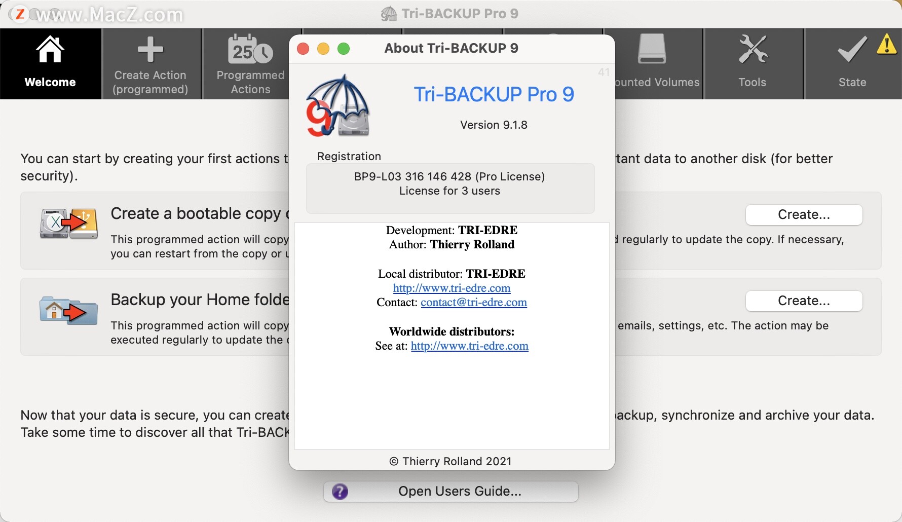 Tri-BACKUP Pro 9 for Mac(磁盘数据备份软件)v9.1.8 - 图1