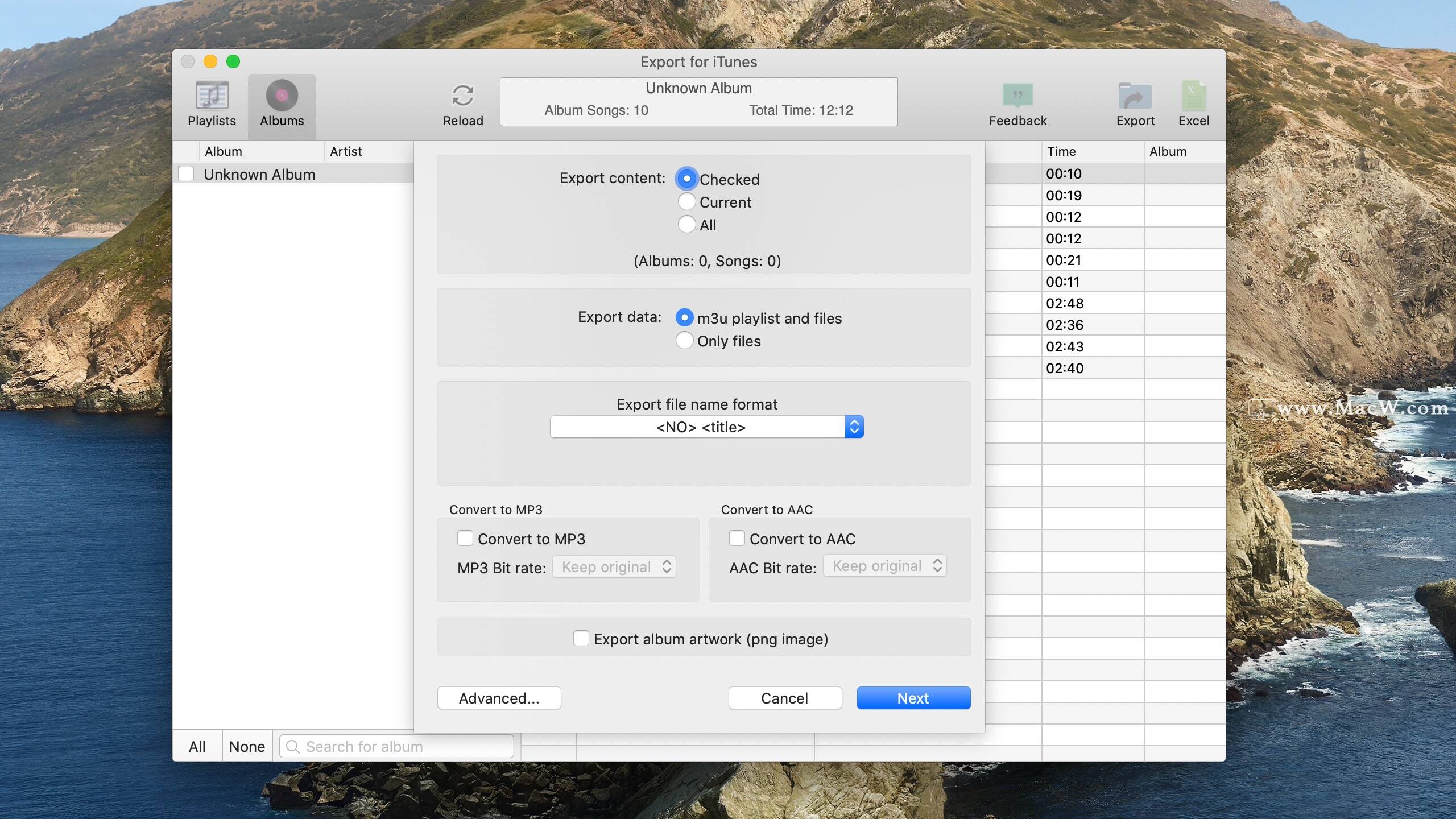 Export for iTunes for Mac(音乐文件管理软件) v2.4.1激活版 - 图2