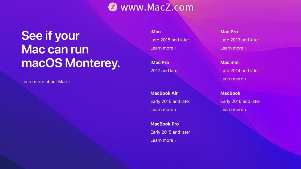 macOS 12 Monterey 开发者测试版免费下载及升级安装教程 - 图1