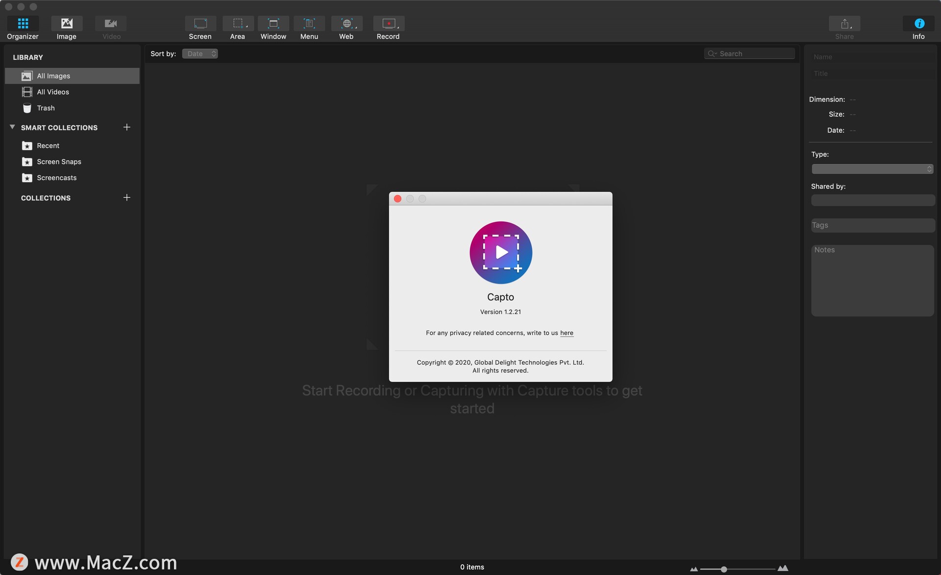 Capto for Mac(截屏、视频录制和编辑)v1.2.21免激活版 - 图1