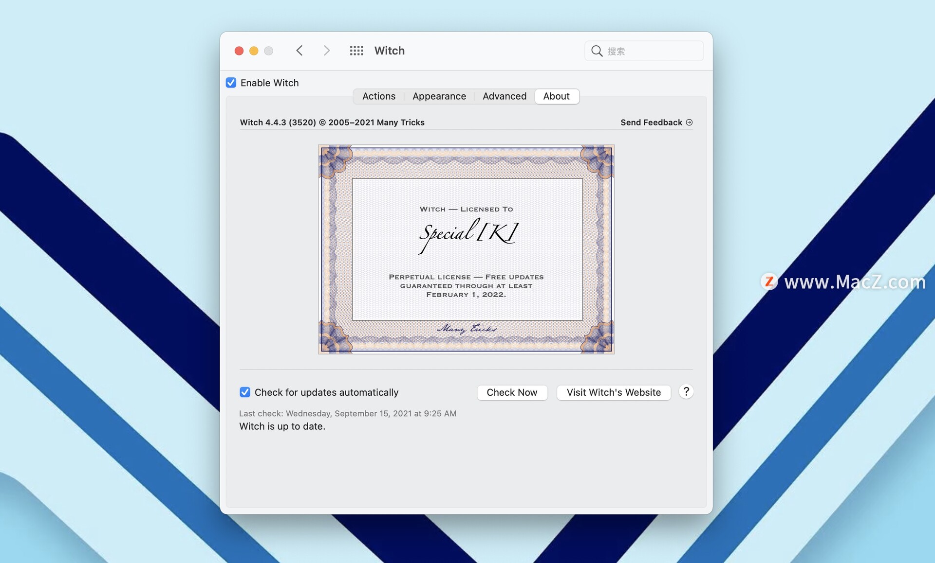 Witch for Mac(优秀的窗口切换神器)v4.4.3 - 图1