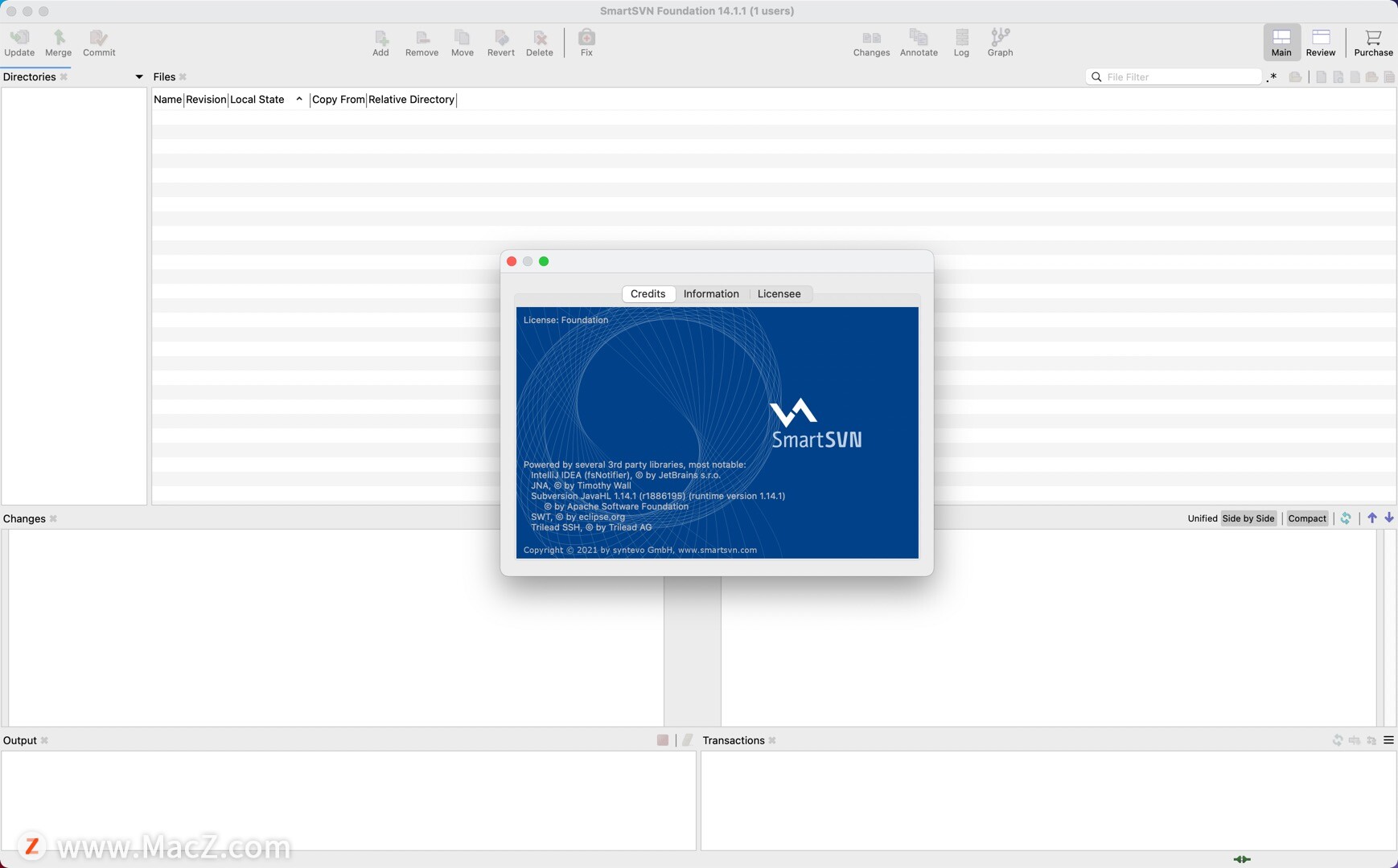 SmartSVN 14 for Mac(SVN客户端)v14.1.1 - 图1