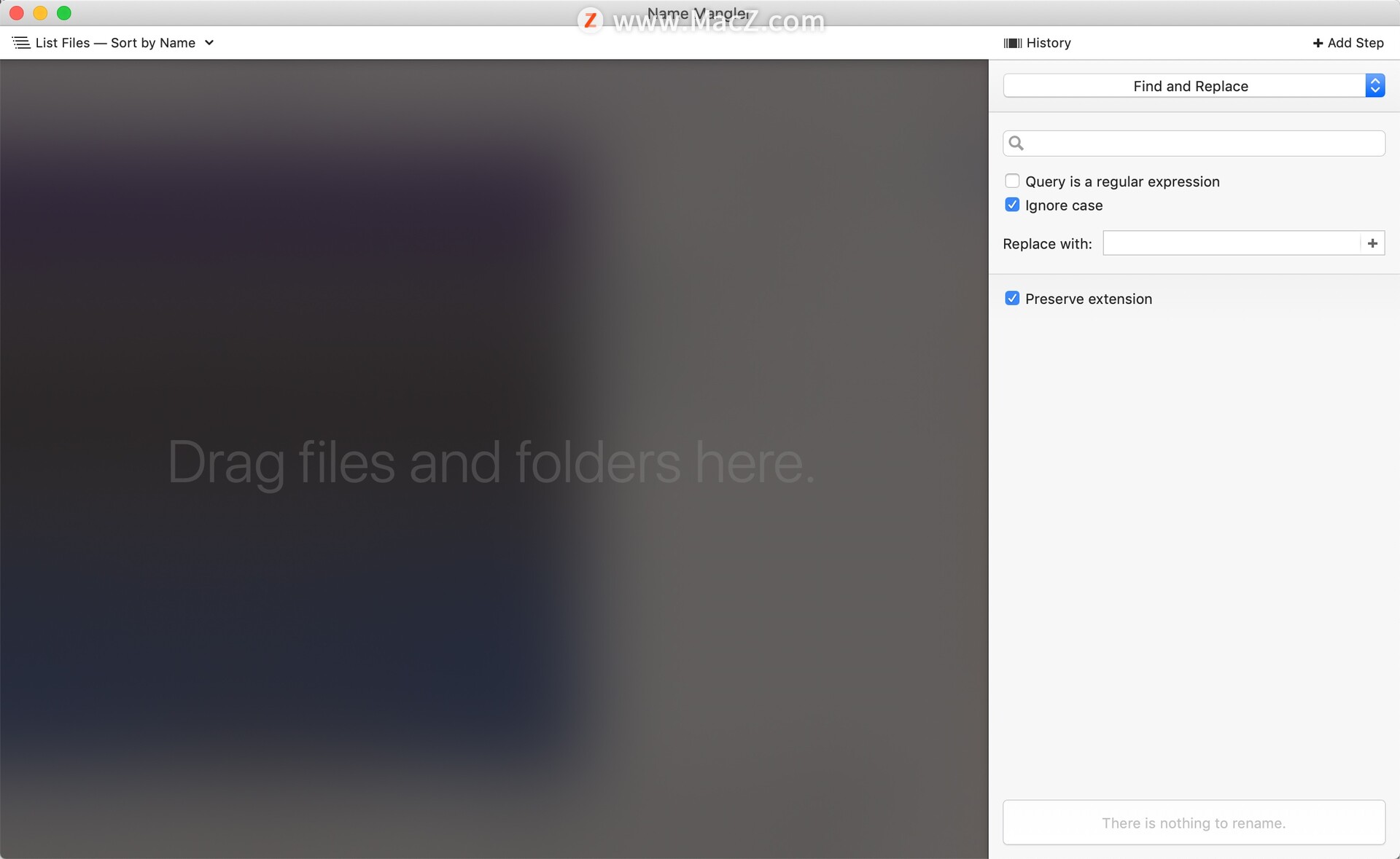 Name Mangler for Mac(批量重命名软件)v3.7特别版 - 图2