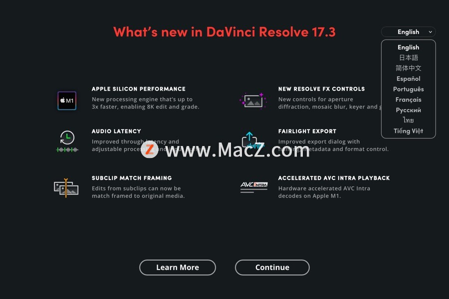 达芬奇调色软件 DaVinci Resolve Studio17.4.4汉化版支持M1 - 图6