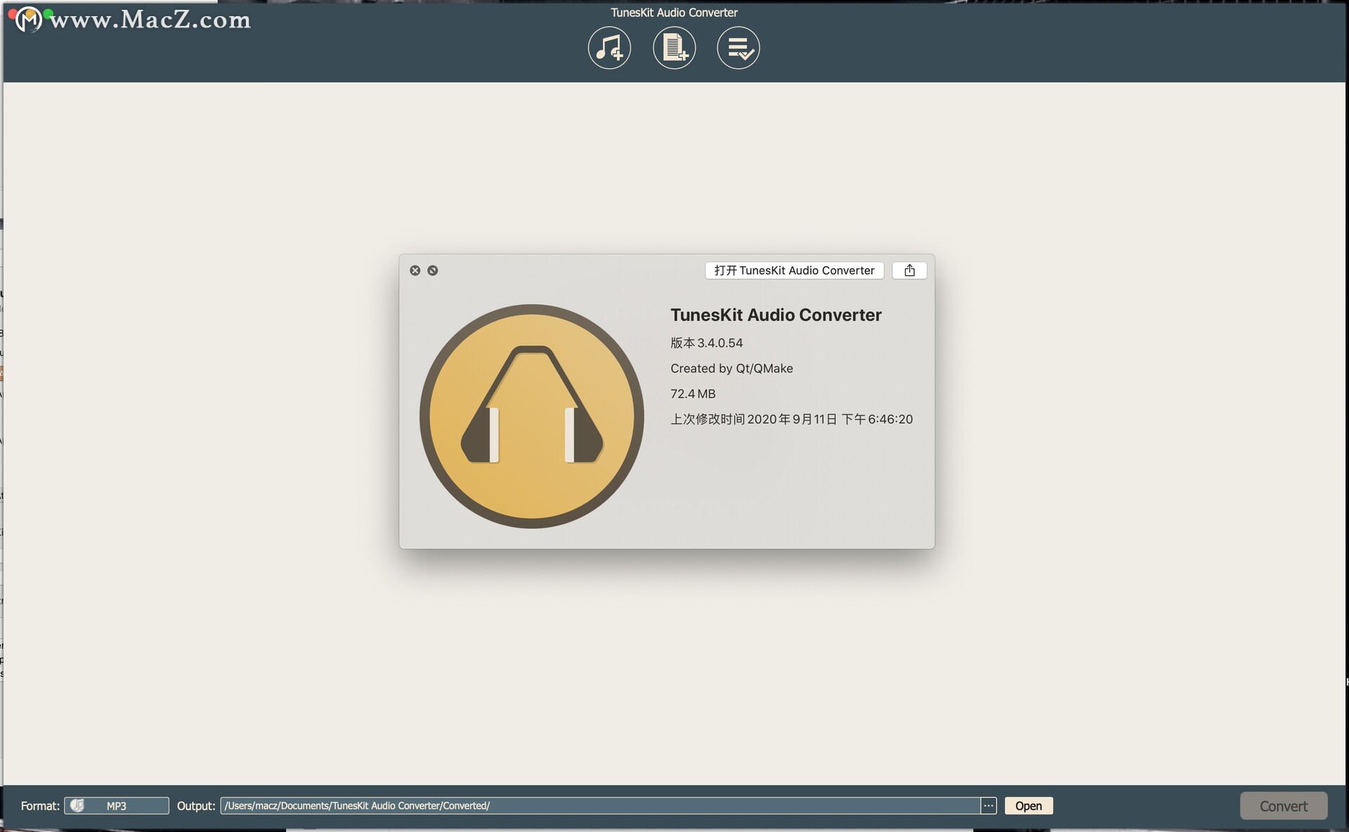 TunesKit Audio Converter for Mac(音频格式转换软件)v3.4.0.54激活版 - 图1