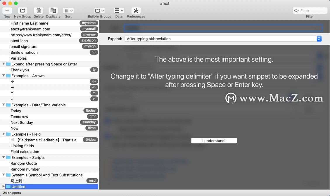 aText for Mac(打字加速器)v2.38.5激活版 - 图2