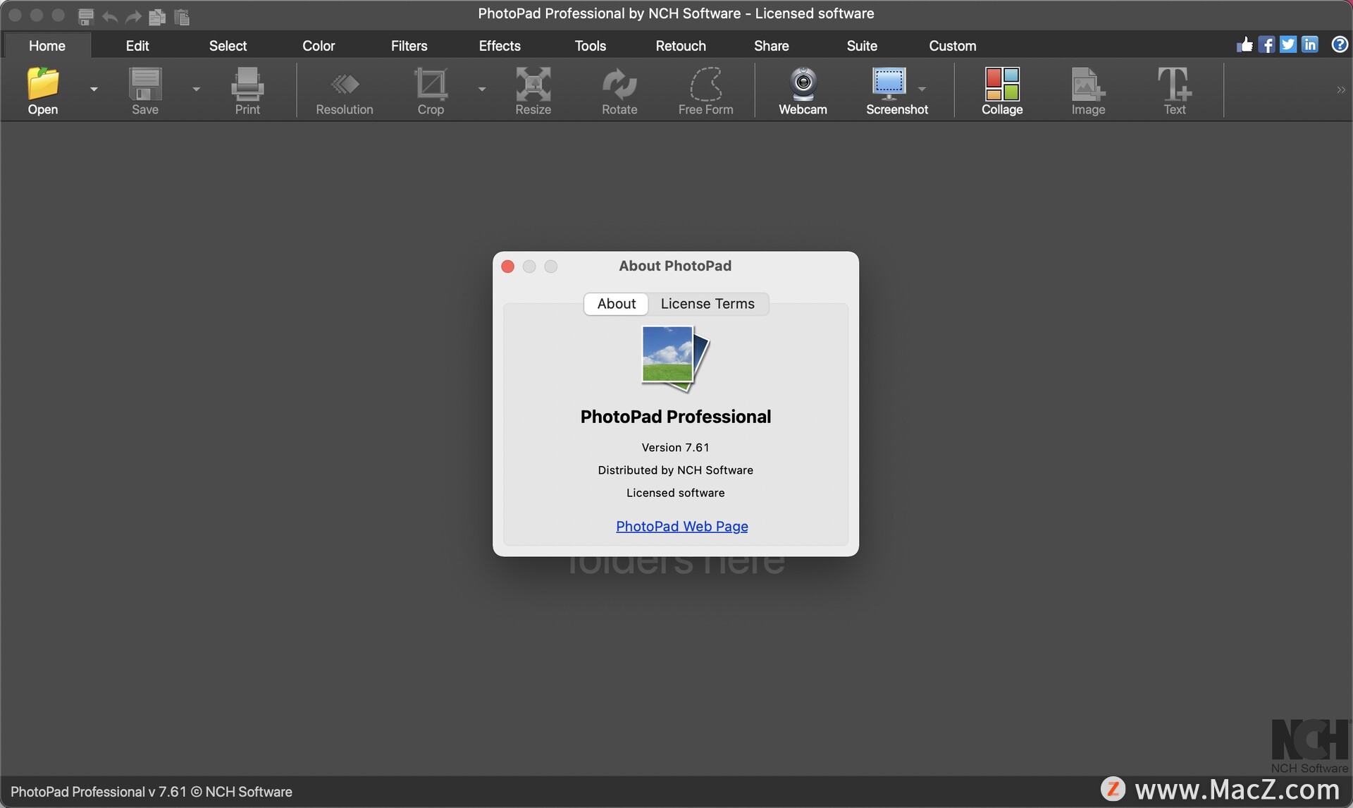 PhotoPad for Mac(照片编辑工具)v7.61 - 图1