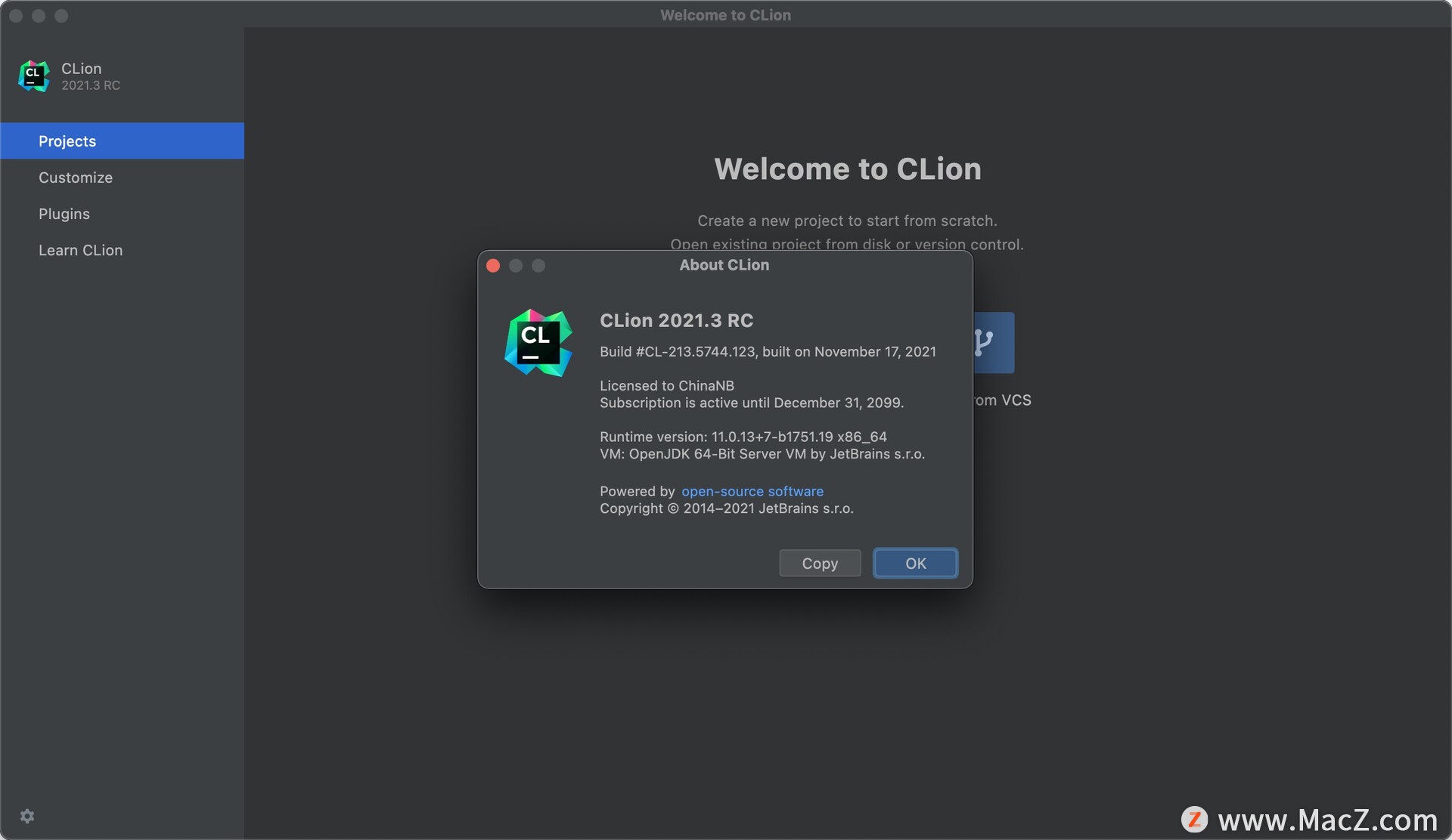 CLion 2021 for Mac(C和C    IDE智能代码编辑器)v2021.3RC - 图1