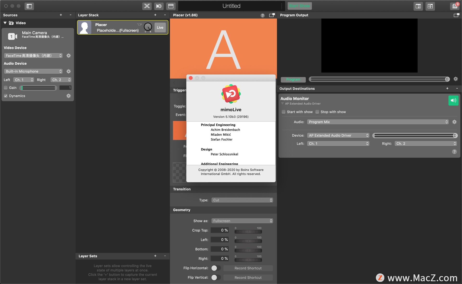 MimoLive for Mac(视频直播制作软件)兼容big sur v5.10b3特别版 - 图1