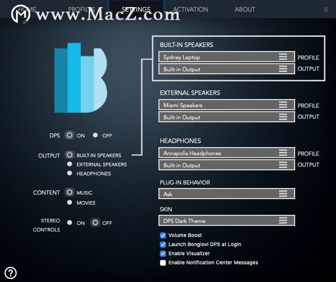 Bongiovi DPS for mac(音频增强工具)v2.2.5.1激活版 - 图2