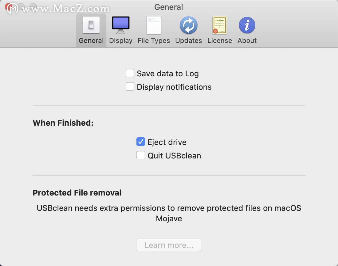 USBclean for Mac(U盘病毒查杀工具) v3.6激活版 - 图2