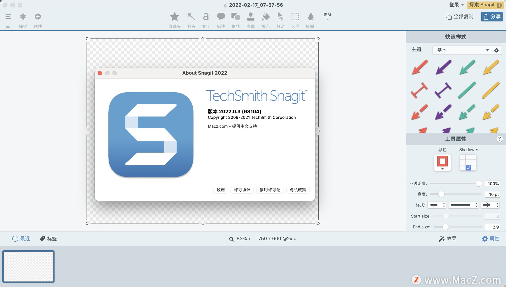 强大的屏幕截图工具 Snagit Mac破解版 - 图1