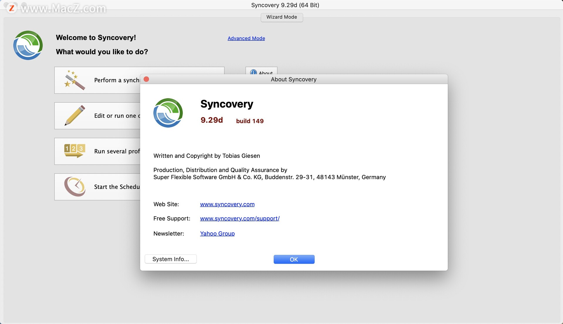 Syncovery for mac(文件备份和同步工具)v9.29d激活版 - 图1