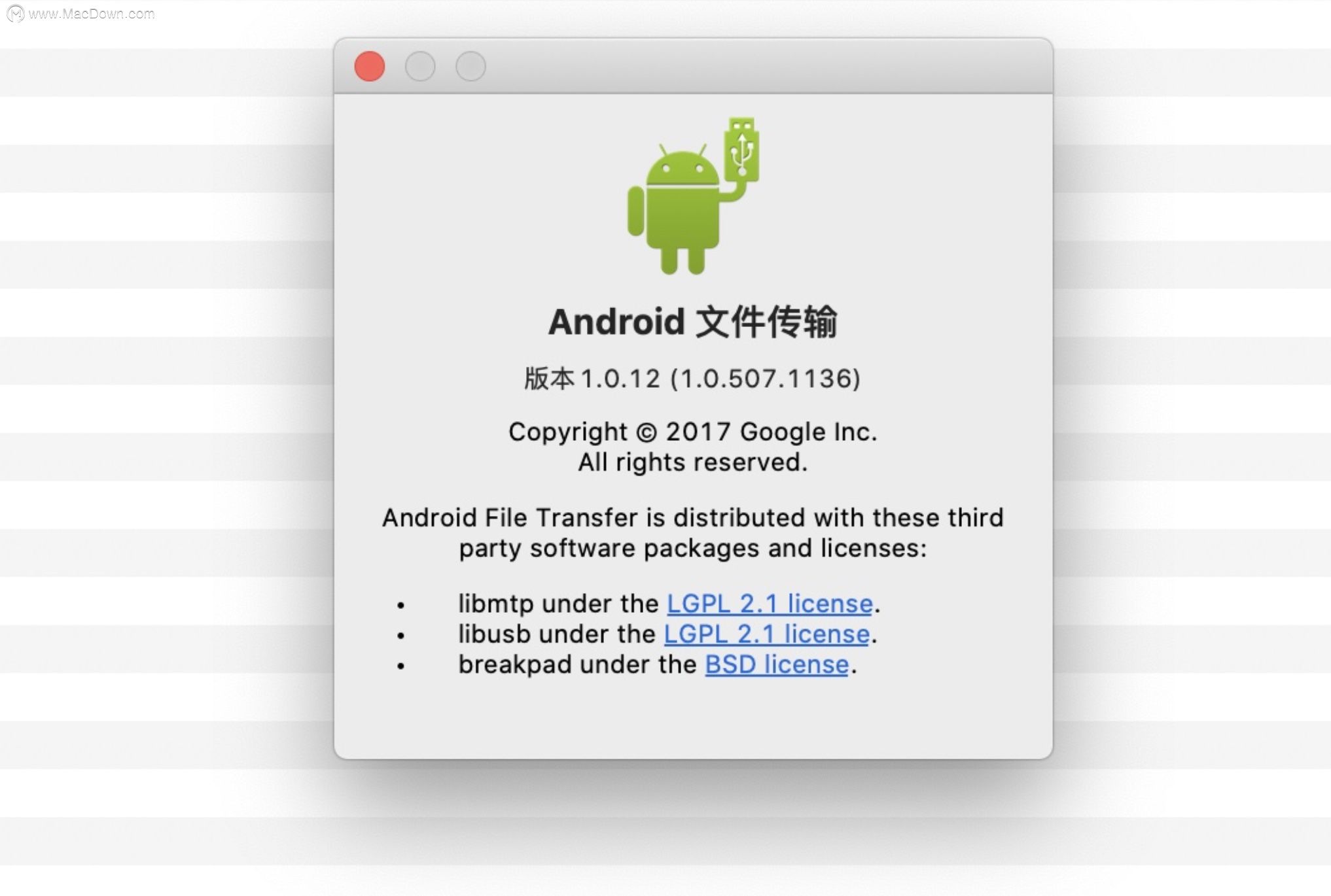 Android File Transfer for mac(强大的安卓文件传输工具)v1.0.12直装版 - 图1