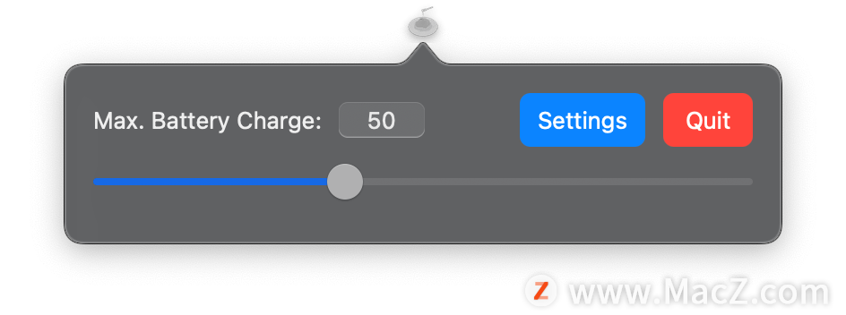 AlDente: 限制 Macbook 最大充电量，保护电池健康的小工具 - 图1