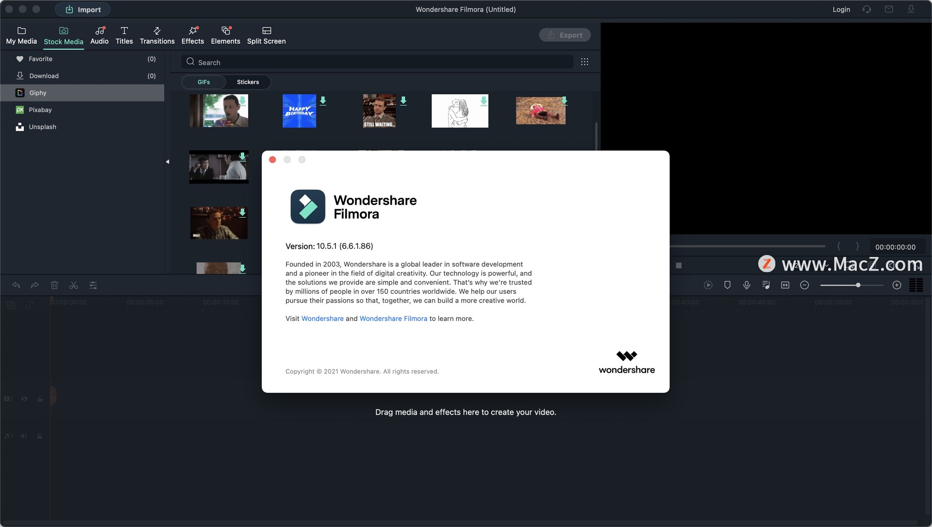 Wondershare Filmora X for Mac(视频编辑器)v10.5.1直装版 - 图1