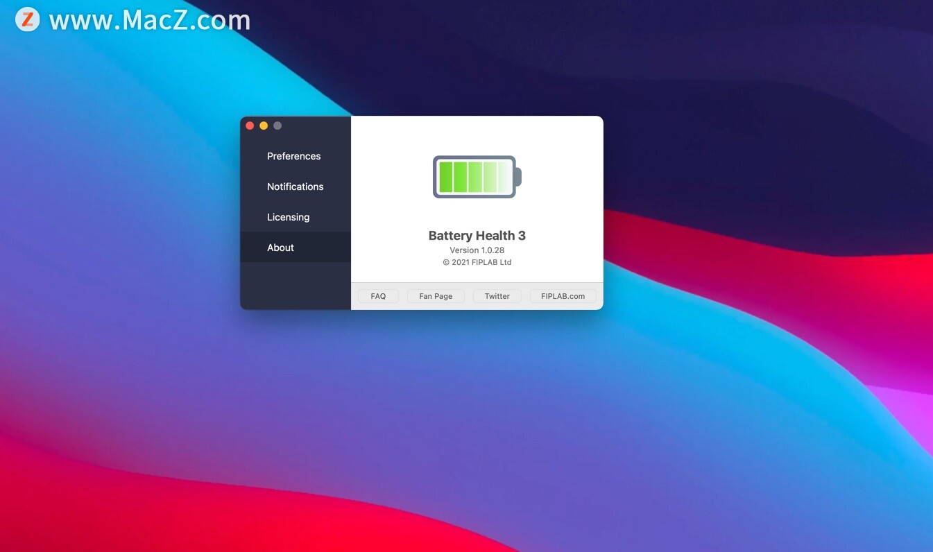 Battery Health 3 for Mac(电池健康管理工具)v1.0.28 - 图1