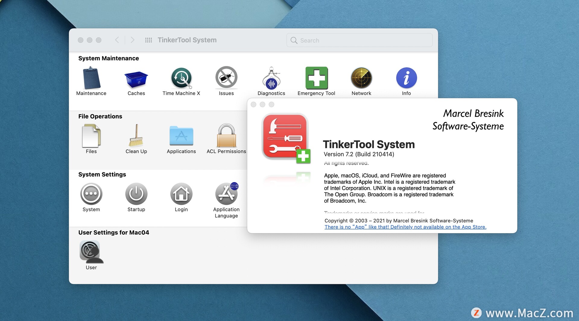 TinkerTool System for Mac(系统维护工具)v7.2免激活版 - 图1