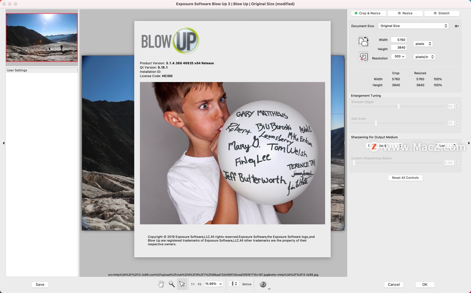 Alien Skin Blow Up 3 for mac(PS图像无损放大插件)支持M1v3.1.4.386激活版 - 图1