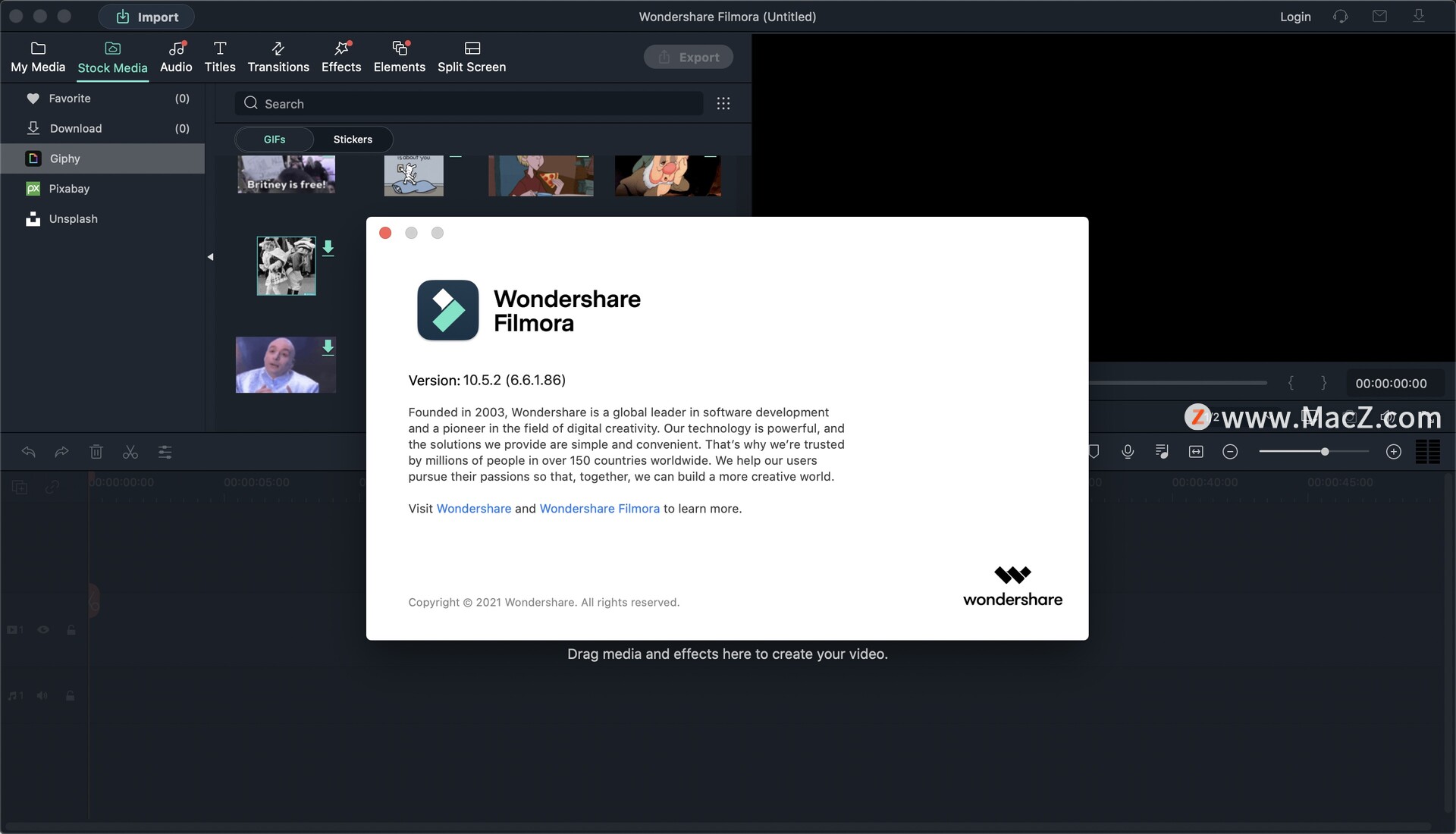 Wondershare Filmora X for Mac(视频编辑器)v10.5.2直装版 - 图1