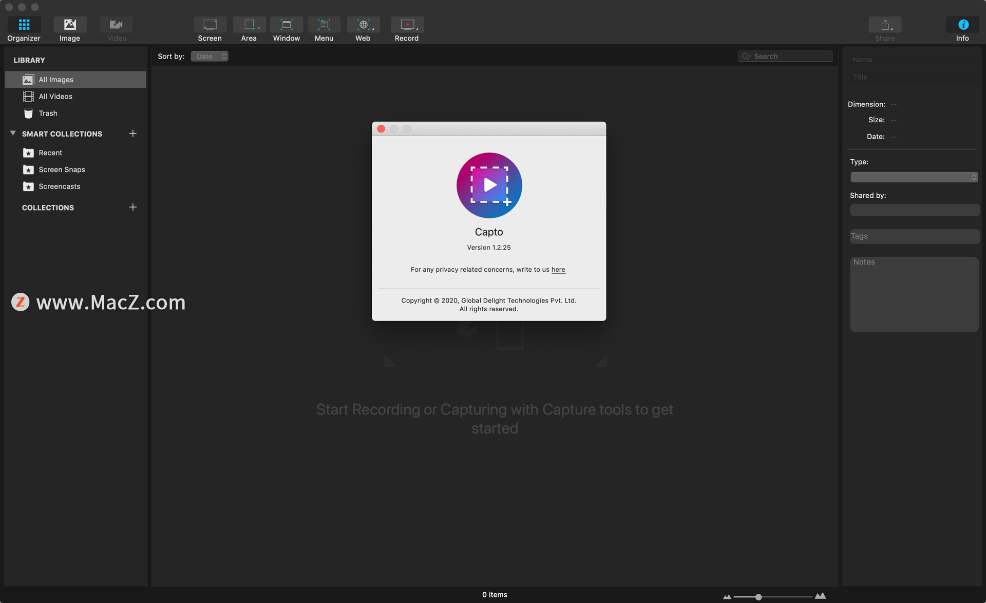 Capto for Mac(截屏、视频录制和编辑)v1.2.25免激活版 - 图1