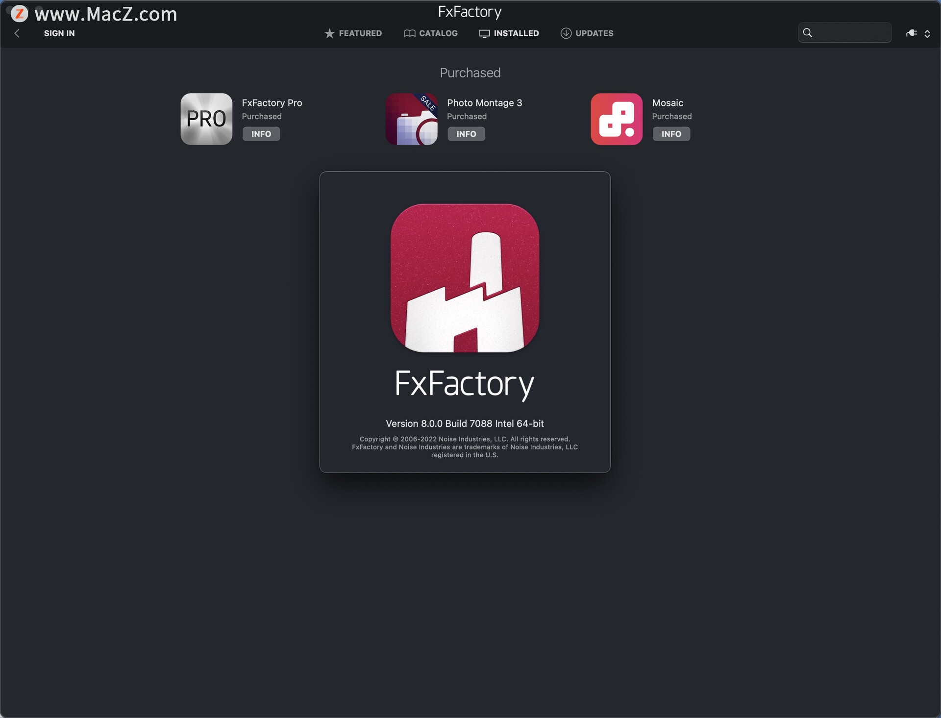 FxFactory pro 8 Mac版 视觉特效包处理工具 - 图1