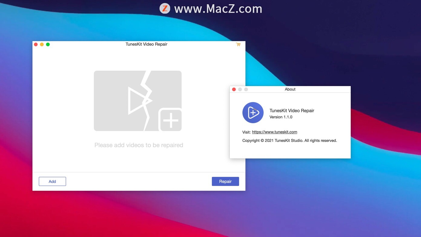 TunesKit Video Repair for Mac(视频修复工具)1.1.0.8 - 图1