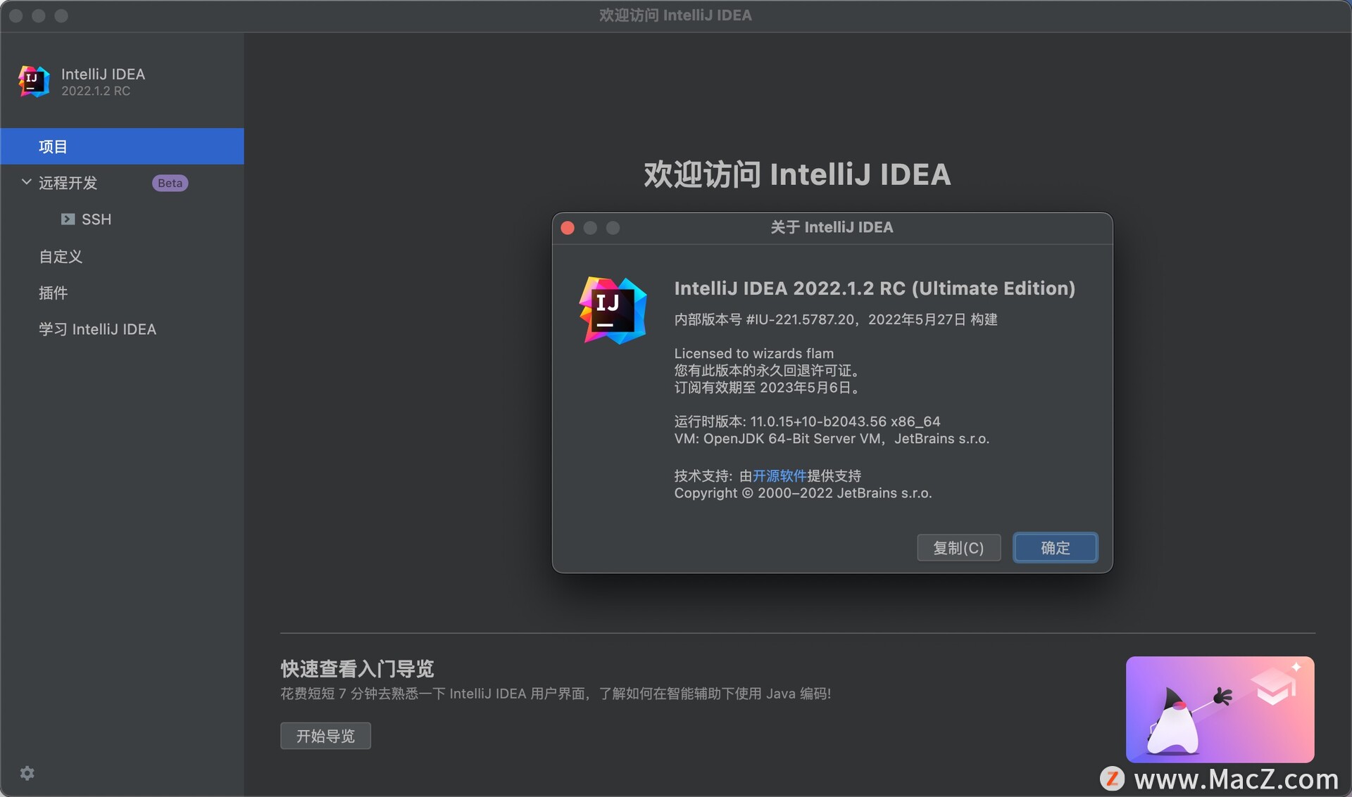 IntelliJ IDEA 2022 Mac破解版 IntelliJ IDEA2022.1.2汉化激活版(最好用的Java开发工具) - 图1