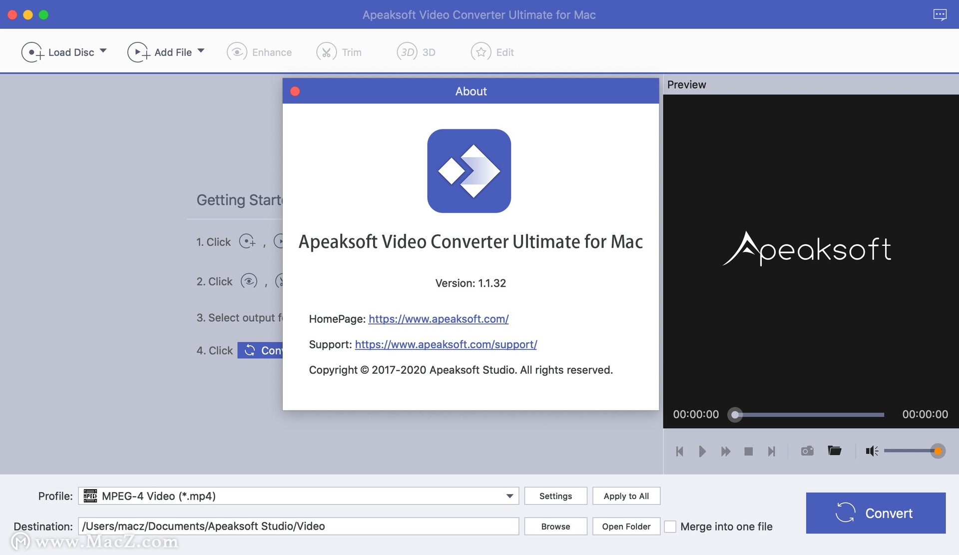 Apeaksoft Video Converter Ultimate for Mac(视频转换工具)v1.1.32免激活版 - 图1