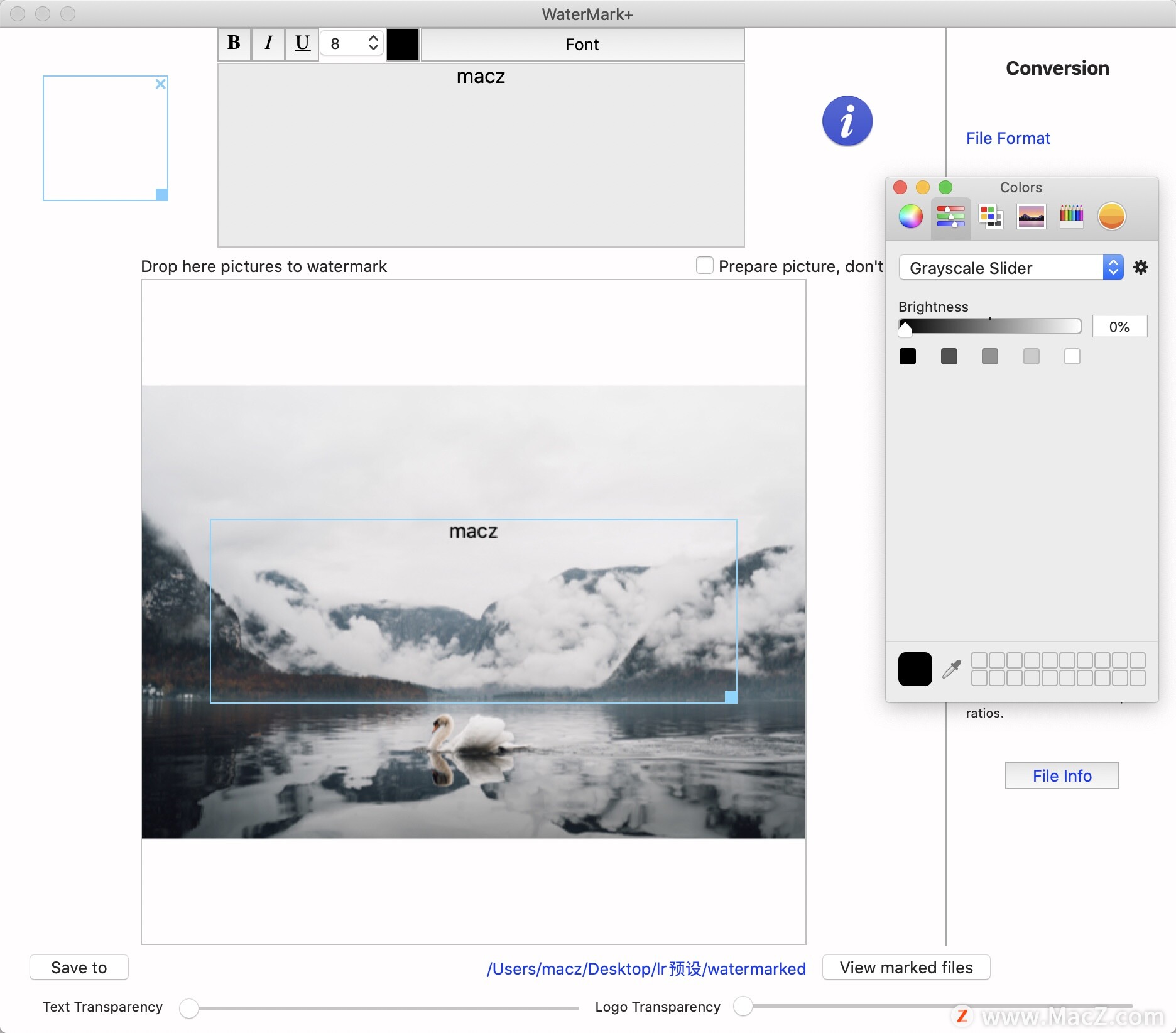 WaterMark  for mac(水印添加工具) 3.00 直装版 - 图2
