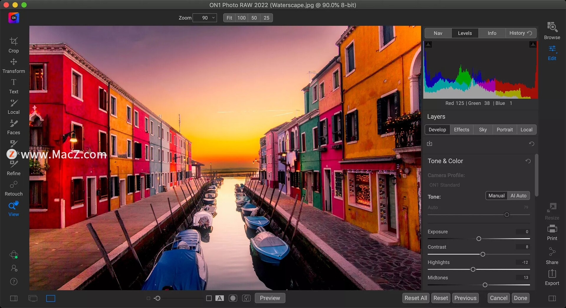 ON1 Photo RAW 2022 for Mac(ps/lr滤镜raw图像编辑器)16.0.1.11212 - 图2