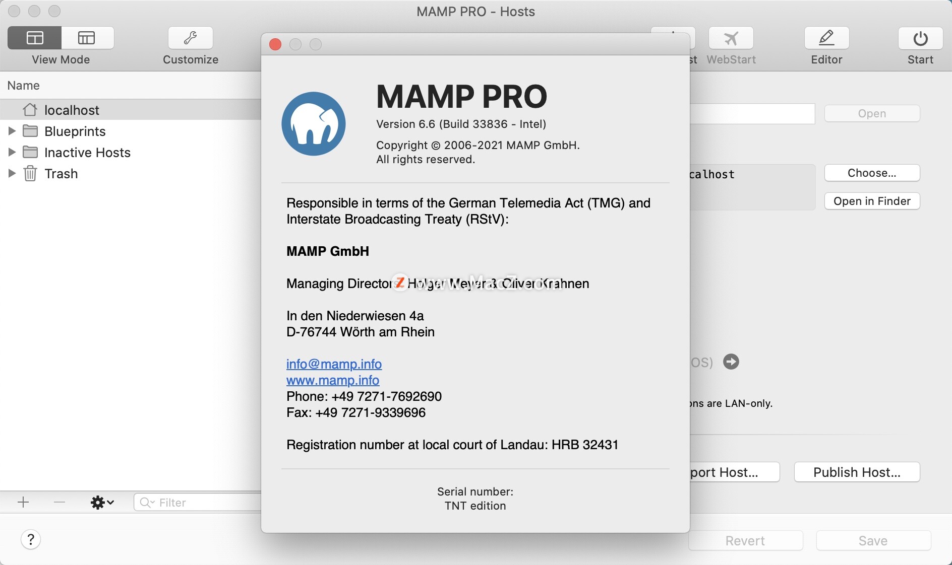 MAMP Pro for Mac(PHP/MySQL开发环境)支持Monterey12.x系统v6.6 - 图1