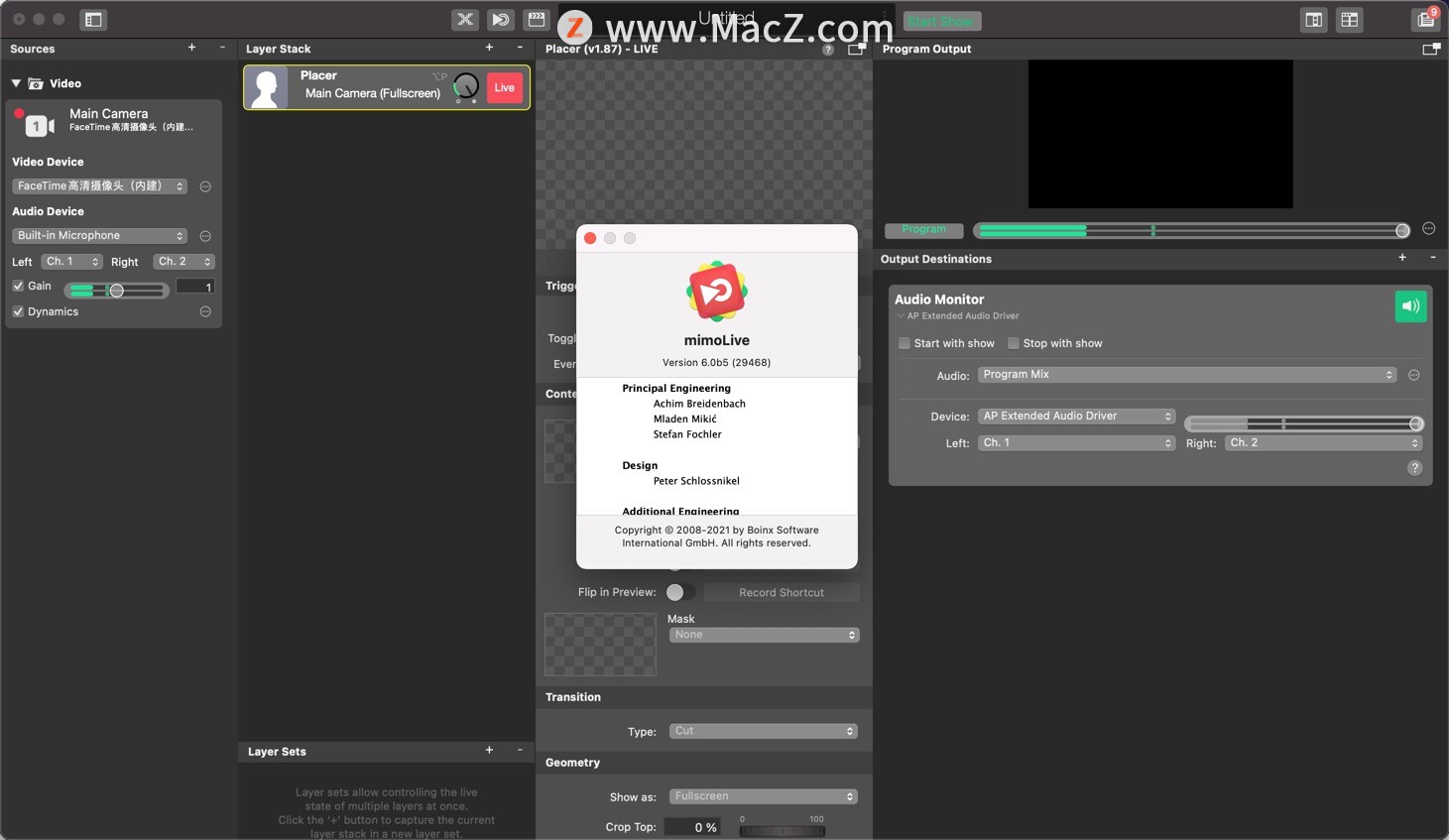 MimoLive for Mac(视频直播制作软件) v6.0b5 - 图1