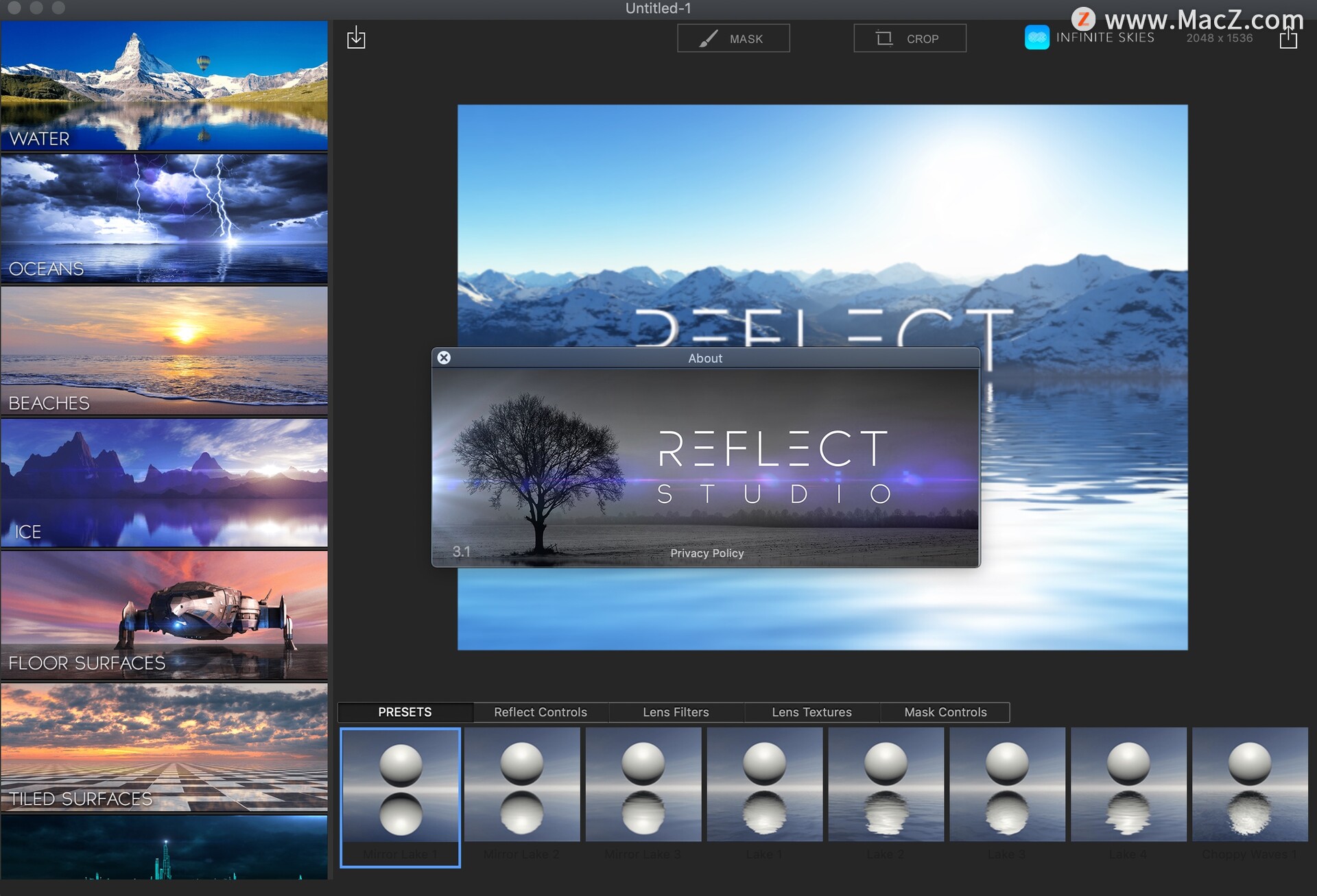 Reflect Studio for Mac(图像镜面倒影特效制作工具)v3.1免激活版 - 图1