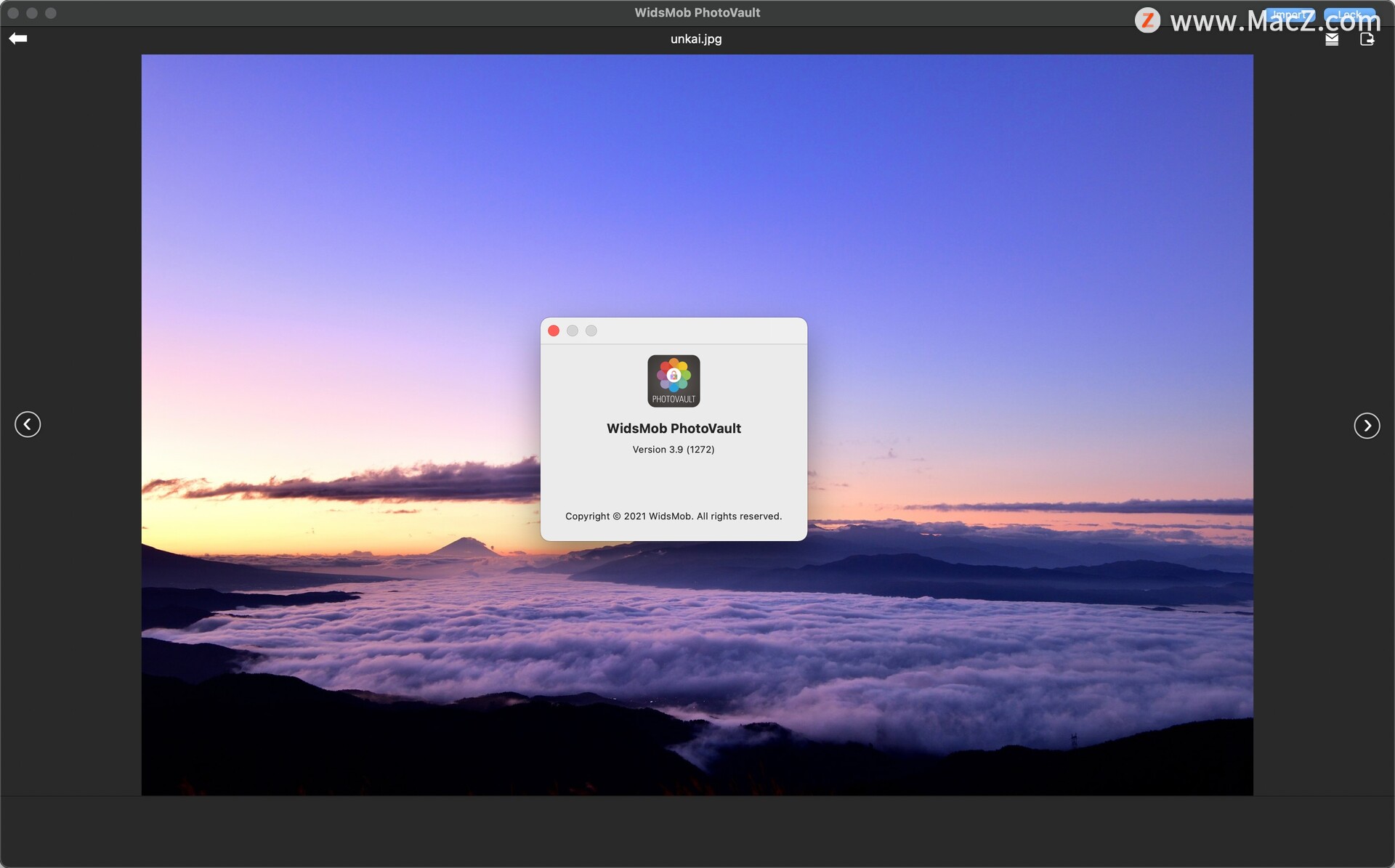 WidsMob PhotoVault for Mac(照片加密软件)v3.9(1272) - 图1