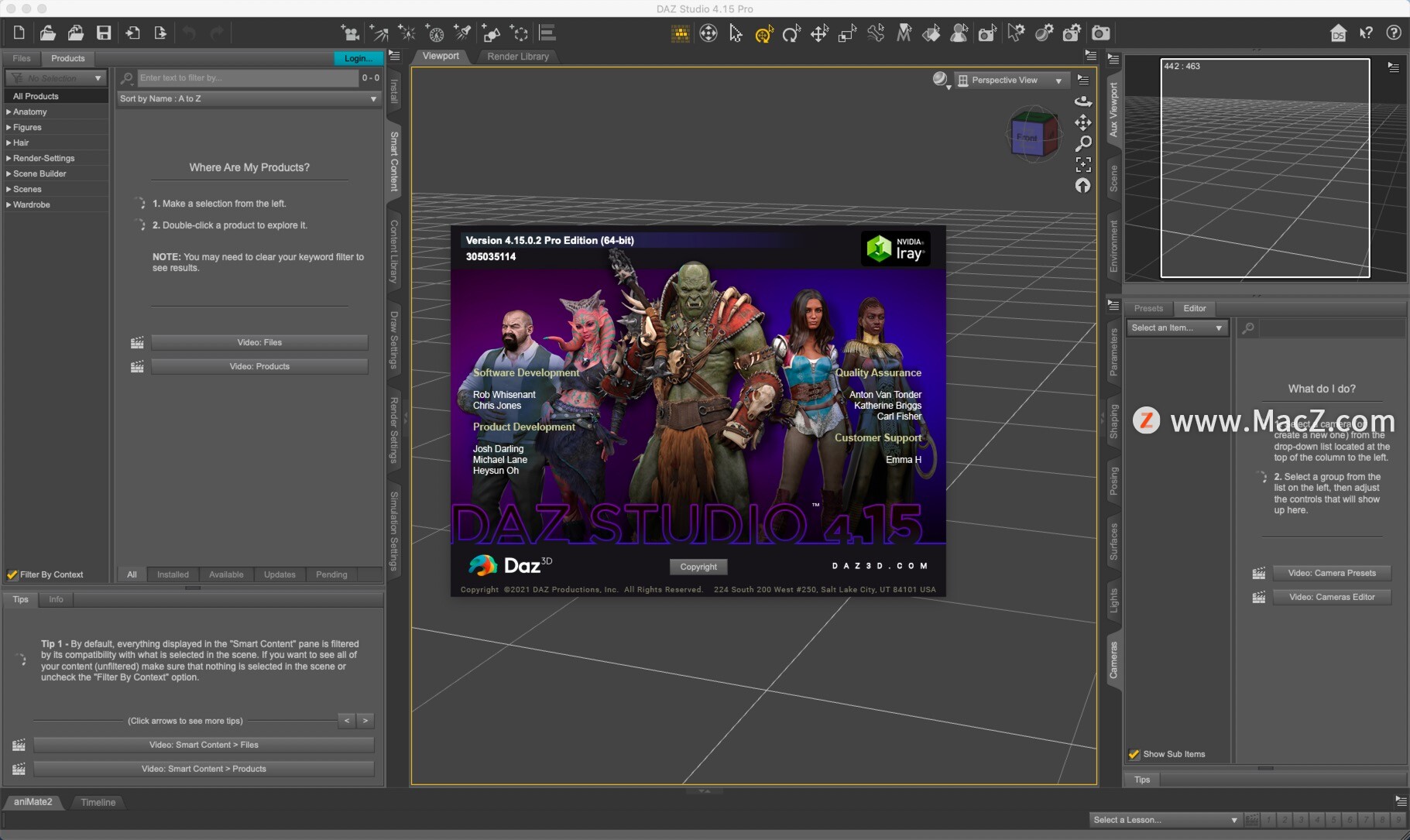 DAZ Studio for Mac(专业三维人物动画制作工具)v4.15.0.2激活版 - 图1