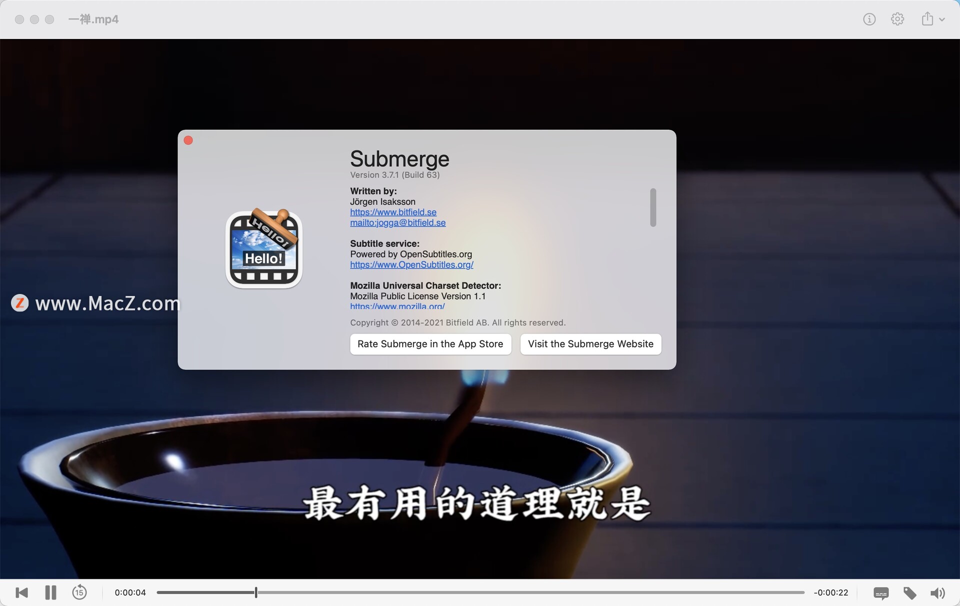 Submerge for Mac(字幕制作软件)v3.7.1中文版 - 图1