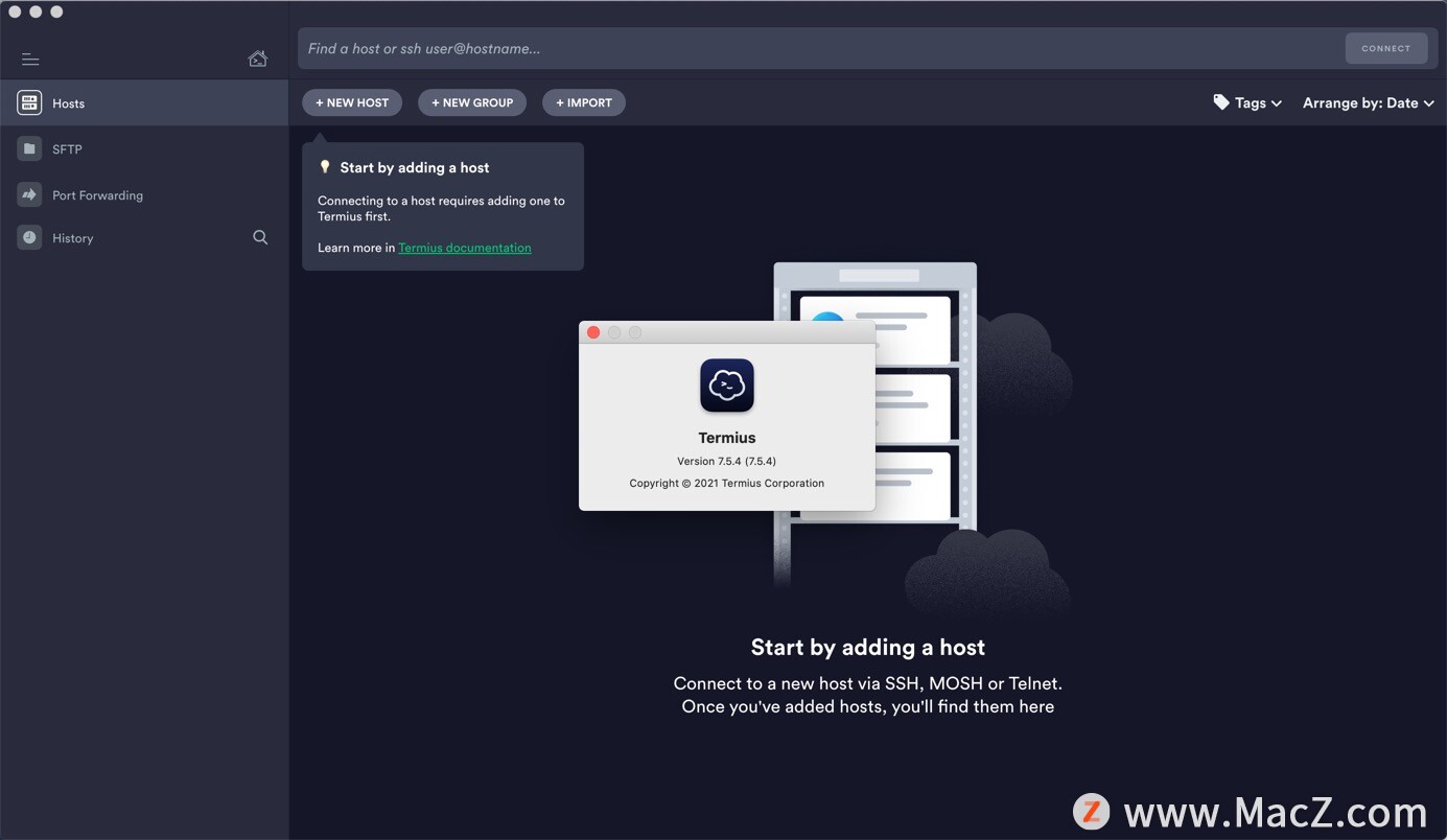 Termius for Mac(SSH客户端)v7.5.4正式版 - 图1
