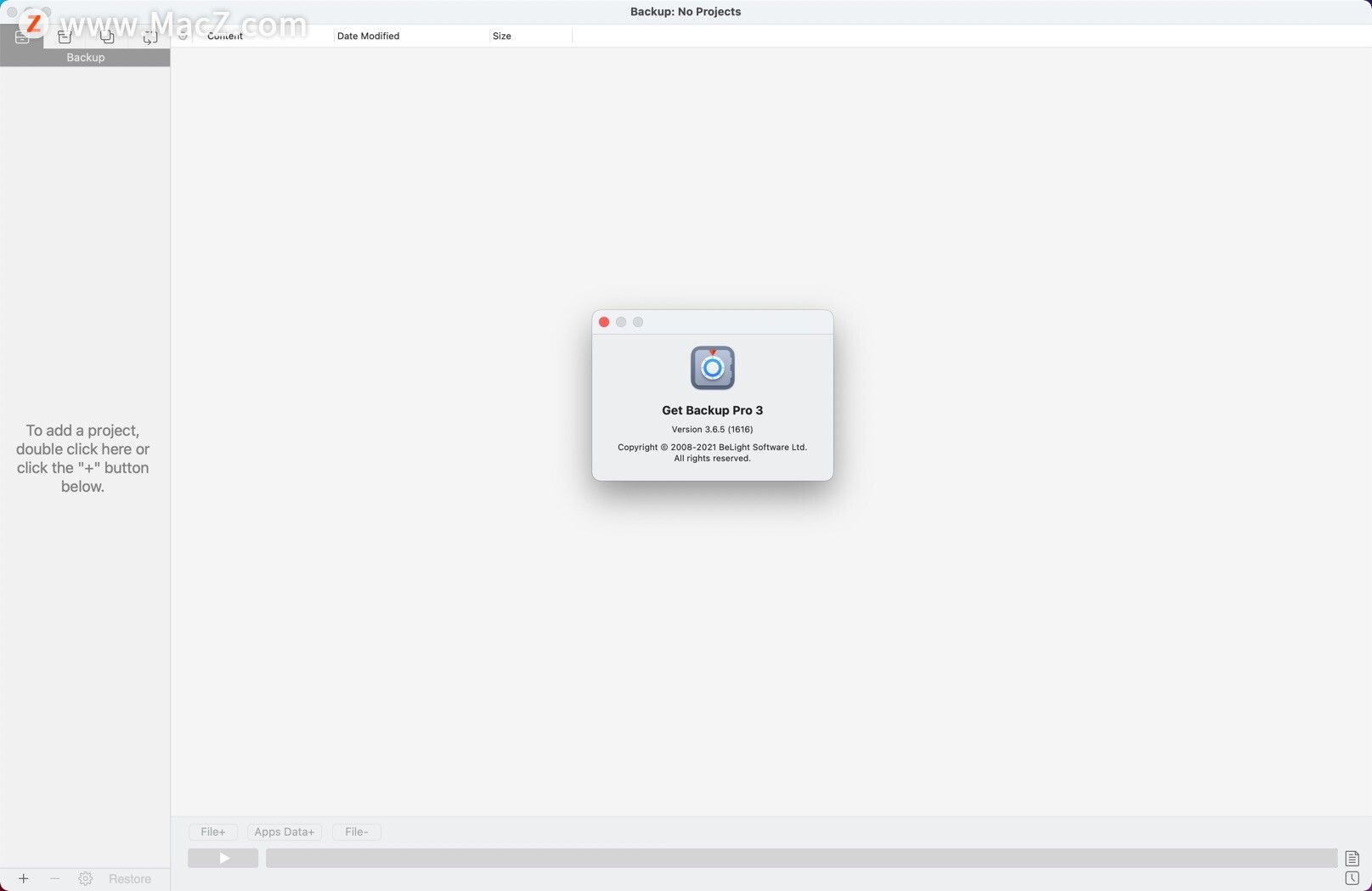 强大的数据备份软件 Get Backup Pro 3 for Mac 3.6.5 - 图1