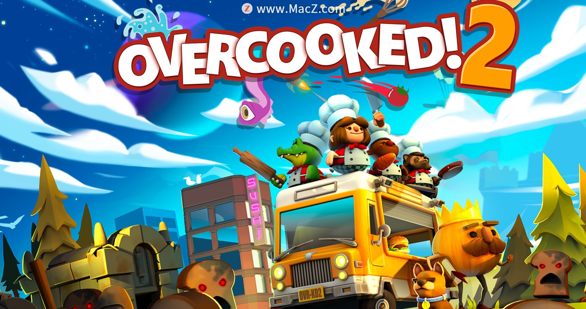 胡闹厨房2Overcooked2 Mac中文版——Mac游戏 - 图1