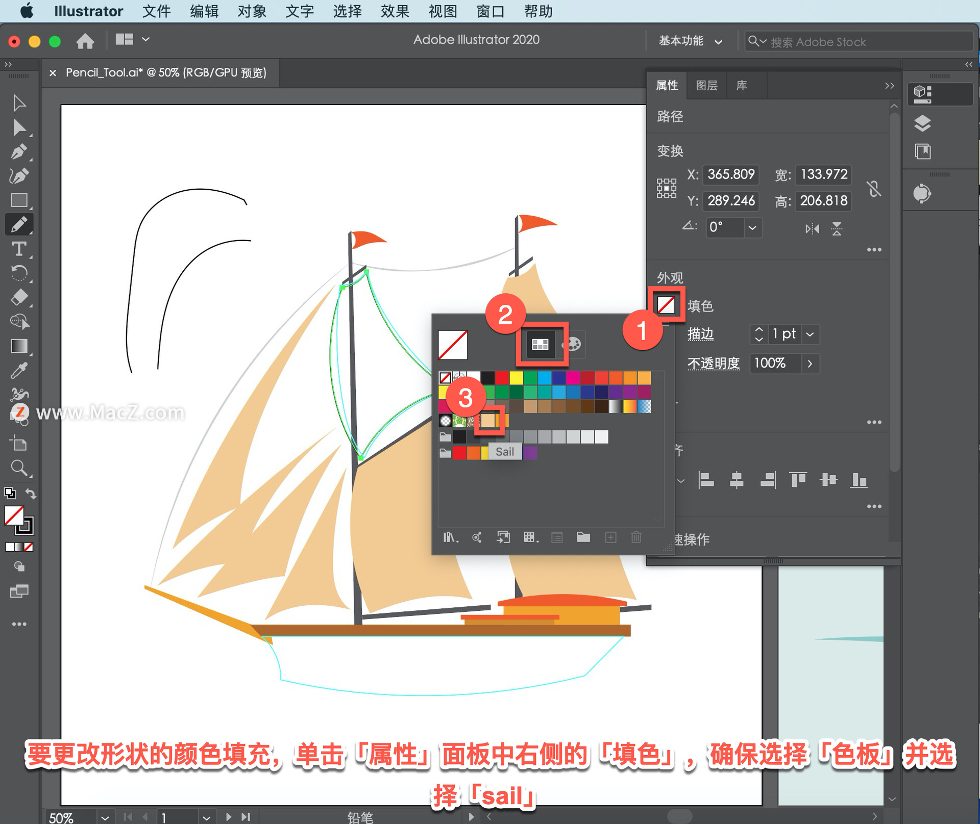 Illustrator 教程：如何在 Illustrator 中使用铅笔工具绘图？ - 图13