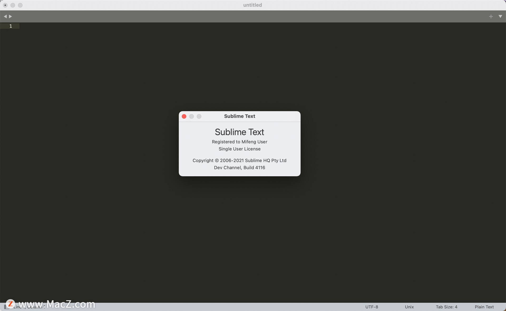 前端代码编辑神器 sublime text 4 for Mac - 图1
