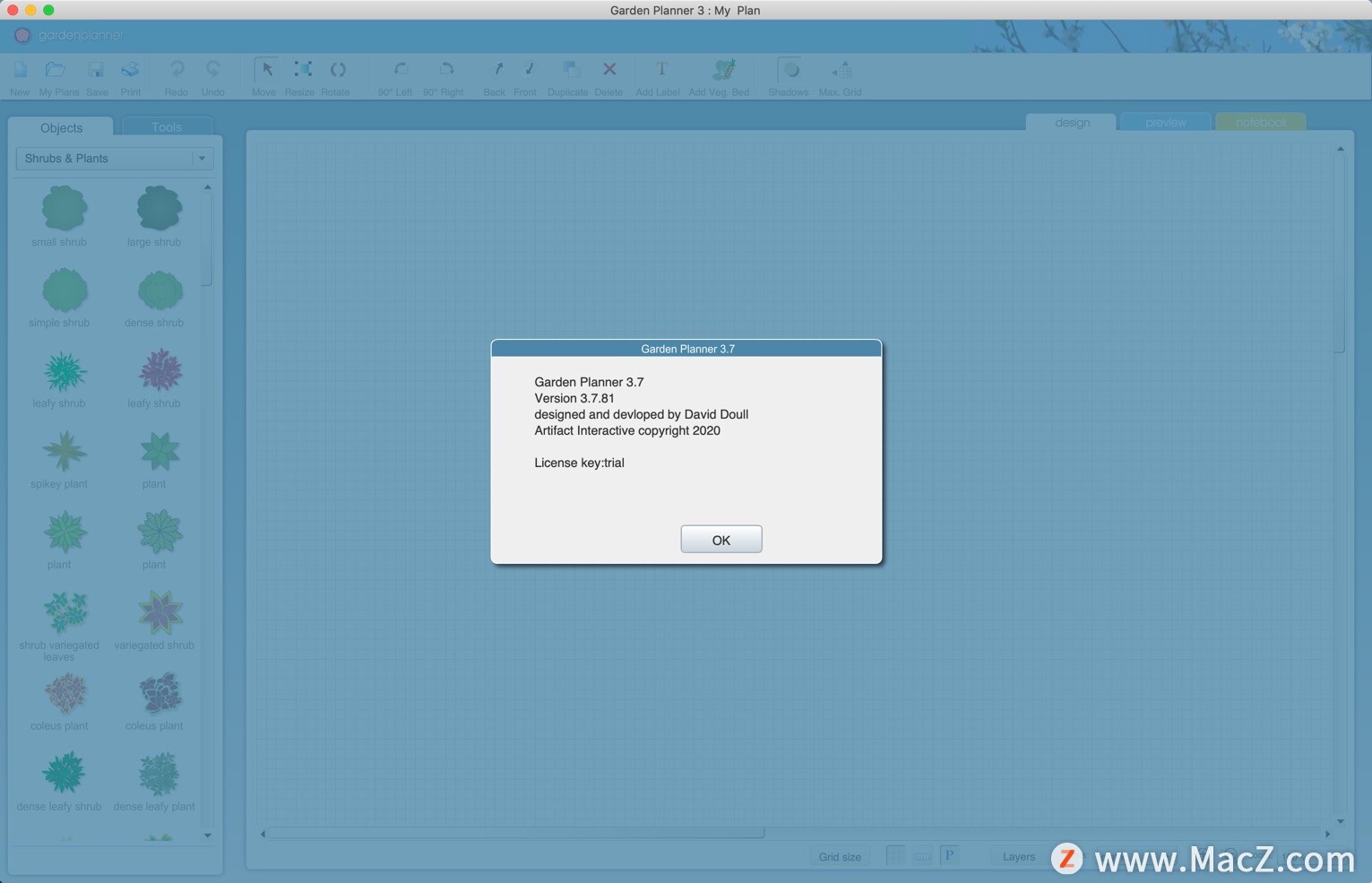 Garden Planner for Mac(园林绿化设计软件)v3.7.81激活版 - 图1