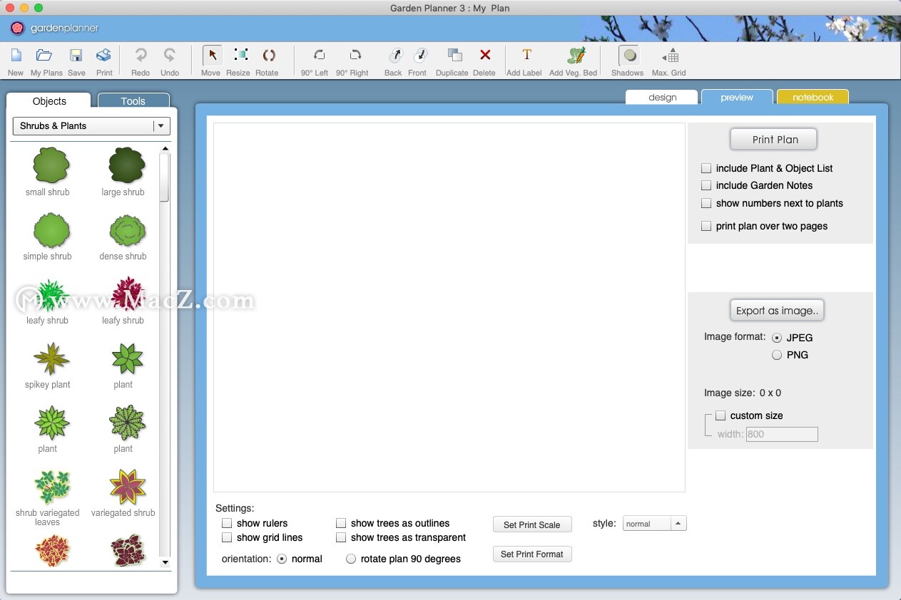 Garden Planner for Mac(园林绿化设计软件)v3.7.81激活版 - 图2