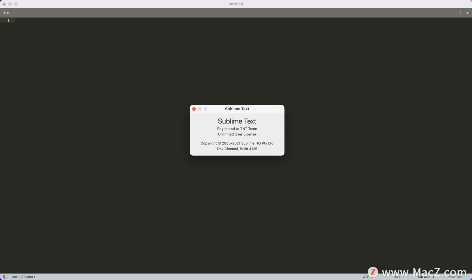 sublime text 4 for Mac破解版(强大的前端代码编辑神器)v4.0(4125) - 图1