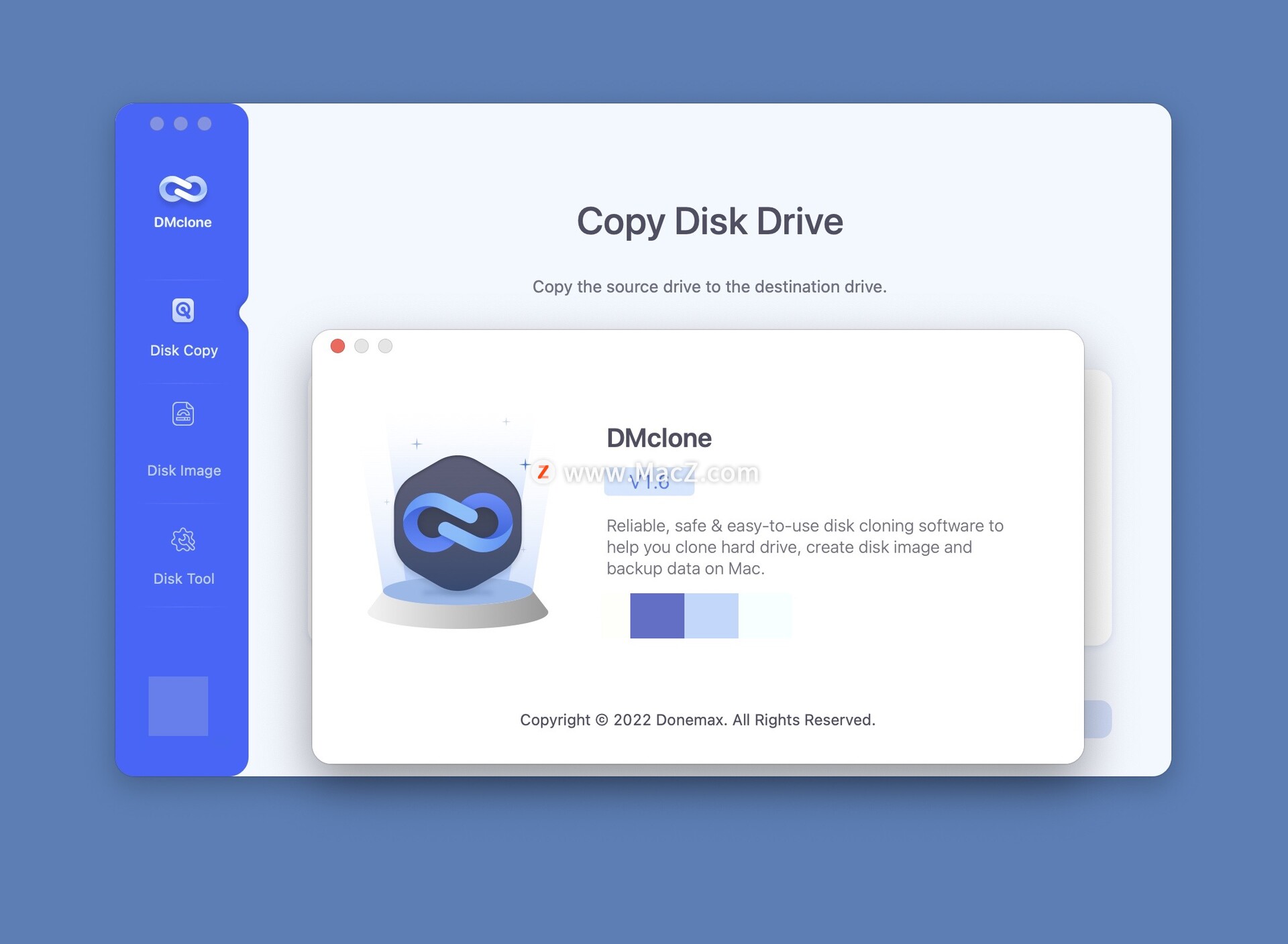 DMclone Mac版 功能强大的磁盘克隆软件 - 图1