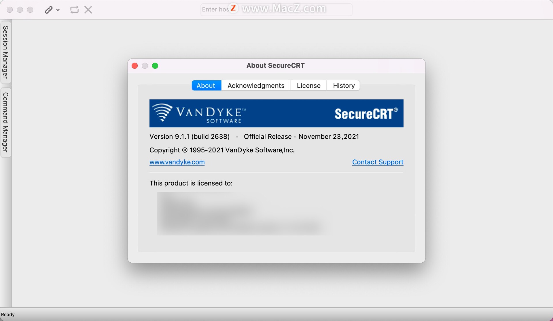 SecureCRT for Mac(强大的终端SSH工具)v9.1.1(2638)永久激活版 - 图1