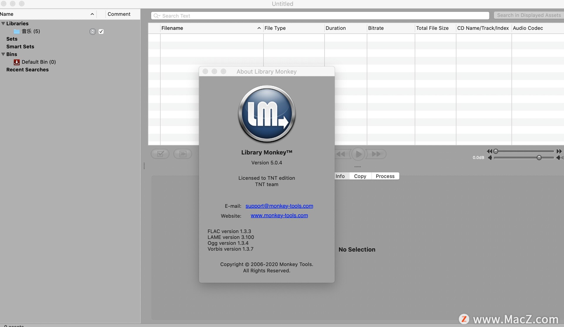 Library Monkey for Mac(音频管理软件)5.0.4激活版 - 图1