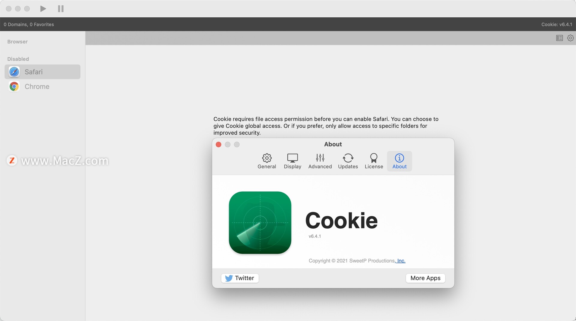 Cookie for Mac(浏览器缓存清理软件)v6.4.1免激活版 - 图1