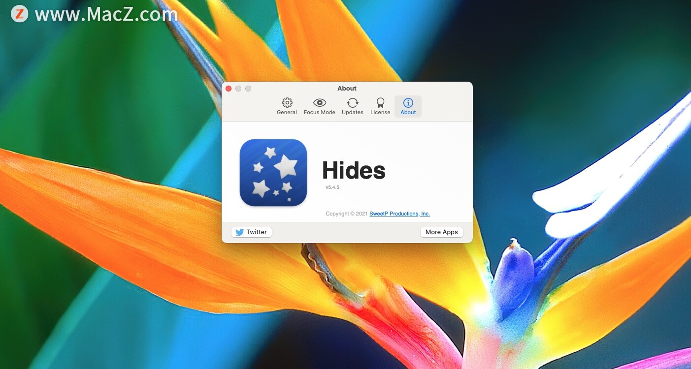 Hides 5 for Mac(隐藏应用工具)v5.4.5免激活版 - 图1